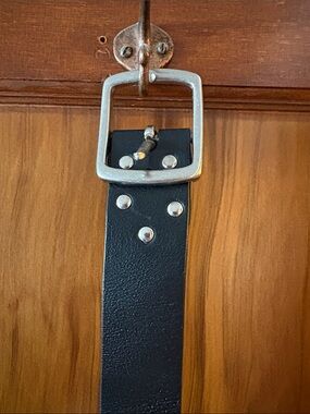Black Leather Belt